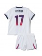Paris Saint-Germain Vitinha #17 Bortedraktsett Barn 2026-27 Korte ermer (+ bukser)